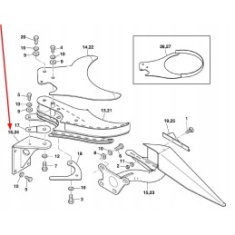 Lca95725 kairioji atraminė sija