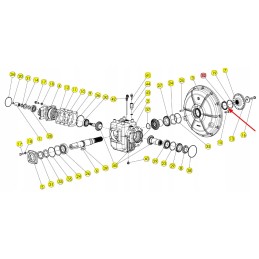 102048369 pavarų dėžės alyvos sandariklis 70x90x10mm