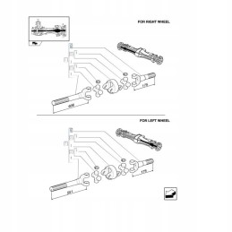 Pol os krotka new Holland td case jx 5191459