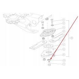 Pmf 000782 spyruoklinė poveržlė 14 2 x 28 x 2 mm