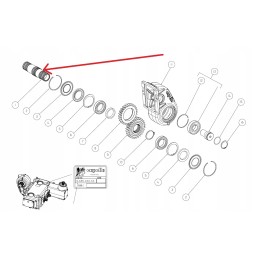 04503700 tarpinės pavaros velenas