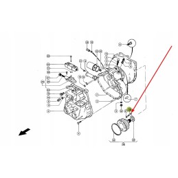 326570 0 varžtas m8 x 45 x 25