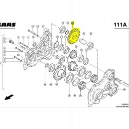 Krumpliaratis z27 claas jaguar 9331351