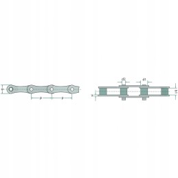 Ritininė grandinėlė 5 vnt 1 1 4 x 3 8
