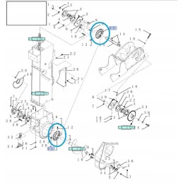 Grūdų konvejerio žvaigždutė New Holland 8443764