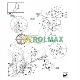 Revolution sensor new holland tc tf tx case 84056992