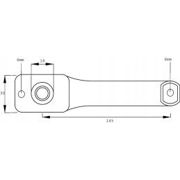Kairės dešinės durų rankenos zetor