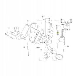 Claas pasėlių tiektuvo guolis 216329 0 snr