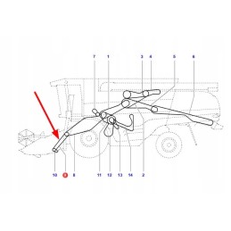 6247946m1 kompozitinis trapecinis diržas 6spb x 2660 la