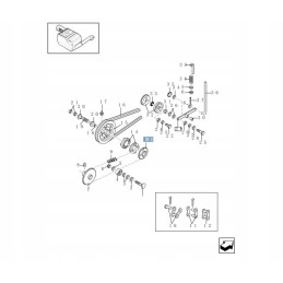 Tiekimo krumpliaratis New Holland TC Z24 84037151