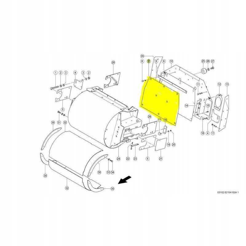 Claas Jaguar 0001417001 išmetimo dilimo plokštė