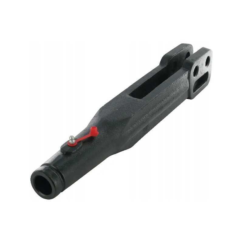 Reguliuojama ašis su šakėmis