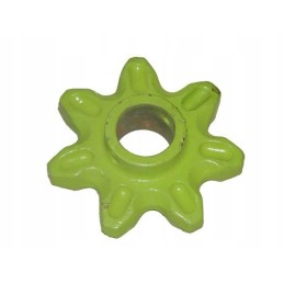 Apatinis grūdų transporterio ratas su 7