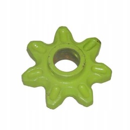 Apatinis grūdų transporterio ratas su 7