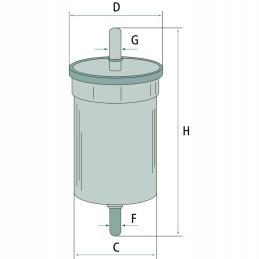 Kuro filtras 50mm 8mm 118mm mann filtras