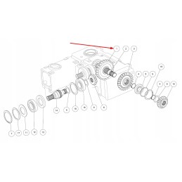 M1 80144 krumpliaračio veleno krumpliaratis z26