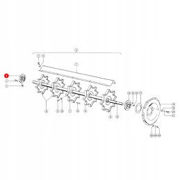 Guolis su korpusu Claas 687349 0 snr