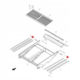 Massey Ferguson tarpiklis d28480541 originalus