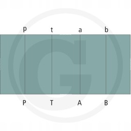 NG6 vožtuvo pagrindo plokštė