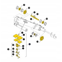 Lifto grandinė new holland cx csx 47953884 cnh