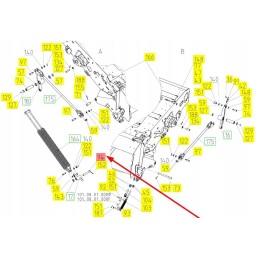 102192655 antraštės išlyginimo svirties kaištis