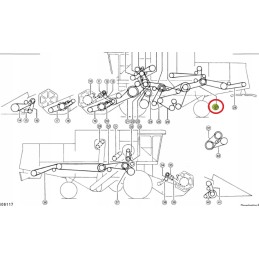 Diržas claas domina poppers 76 86 88 96 108