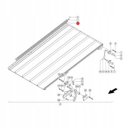Guminis dangtelis Claas 678468 1 vnt