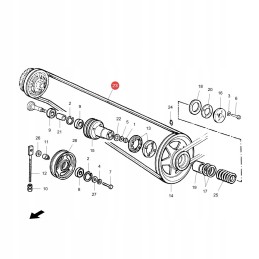 Massey Ferguson 1903342 Gates V formos diržas