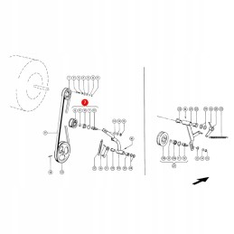 Claas 772616 skriemulys 1 vnt