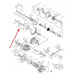 D28380019 bepakopė pavarų dėžė
