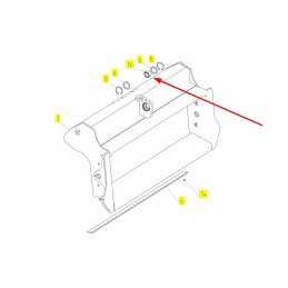 101616628 prisitaikančio rėmo šarnyrinis guolis