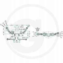Lamborghini daugiafunkcis jungiklis 000812684