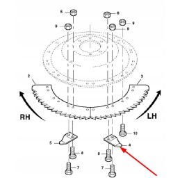 Lca67156 kairė pavara