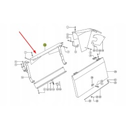 614954 2 metalinis antraštės dangtelis