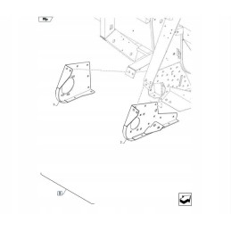 Komplektas, skirtas kombaino CR AFX modernizavimui į CS CX AF TC