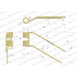 Karuselės piršto aplikacija Niemeyer Warynski w