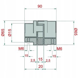 Plieninė sankaba be gręžimo