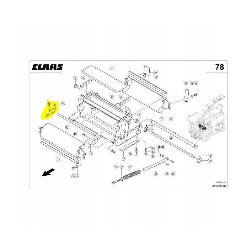 Užpildo įdėklas claas jaguar 800 0000769392