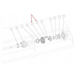 M2 30071 grandinės remonto komplektas