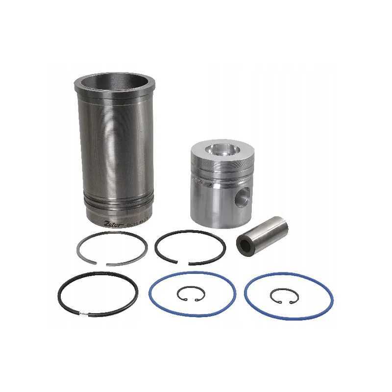 Variklio remonto komplektas 102 mm 3 žiedinis plienas