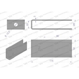 Fiksuotas peilis, šiaudų smulkintuvas, pašarų kombainas, dvigubas s