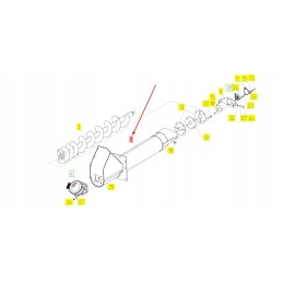 101392667 grūdų bako varžto korpusas