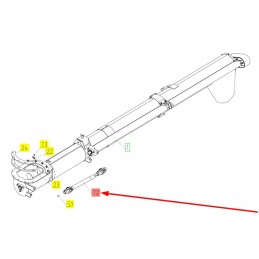 101387754 išleidimo vamzdžio pavaros velenas