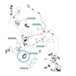 New Holland t6 t7 t8 valdiklis 48166466 51429624 c