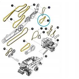 Separatorius ir ventiliatoriaus diržas 84457079 new holland