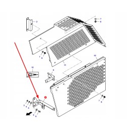 La323282750 dangtelio laikiklis