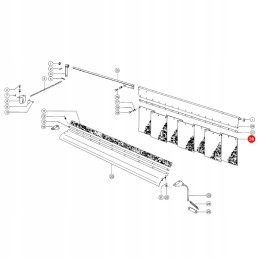 Guminis gaubtas ventiliatoriui 300x210 claas 684205 2 vnt