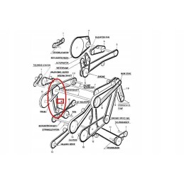 Pavarų dėžės diržas priekinis stiklas new holland tc 9515075 cnh