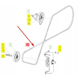 102030919 klasikinis trapecinis dirzas cx 4942 li