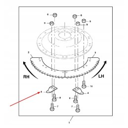Lca67157 dešinysis kemperio laikiklis